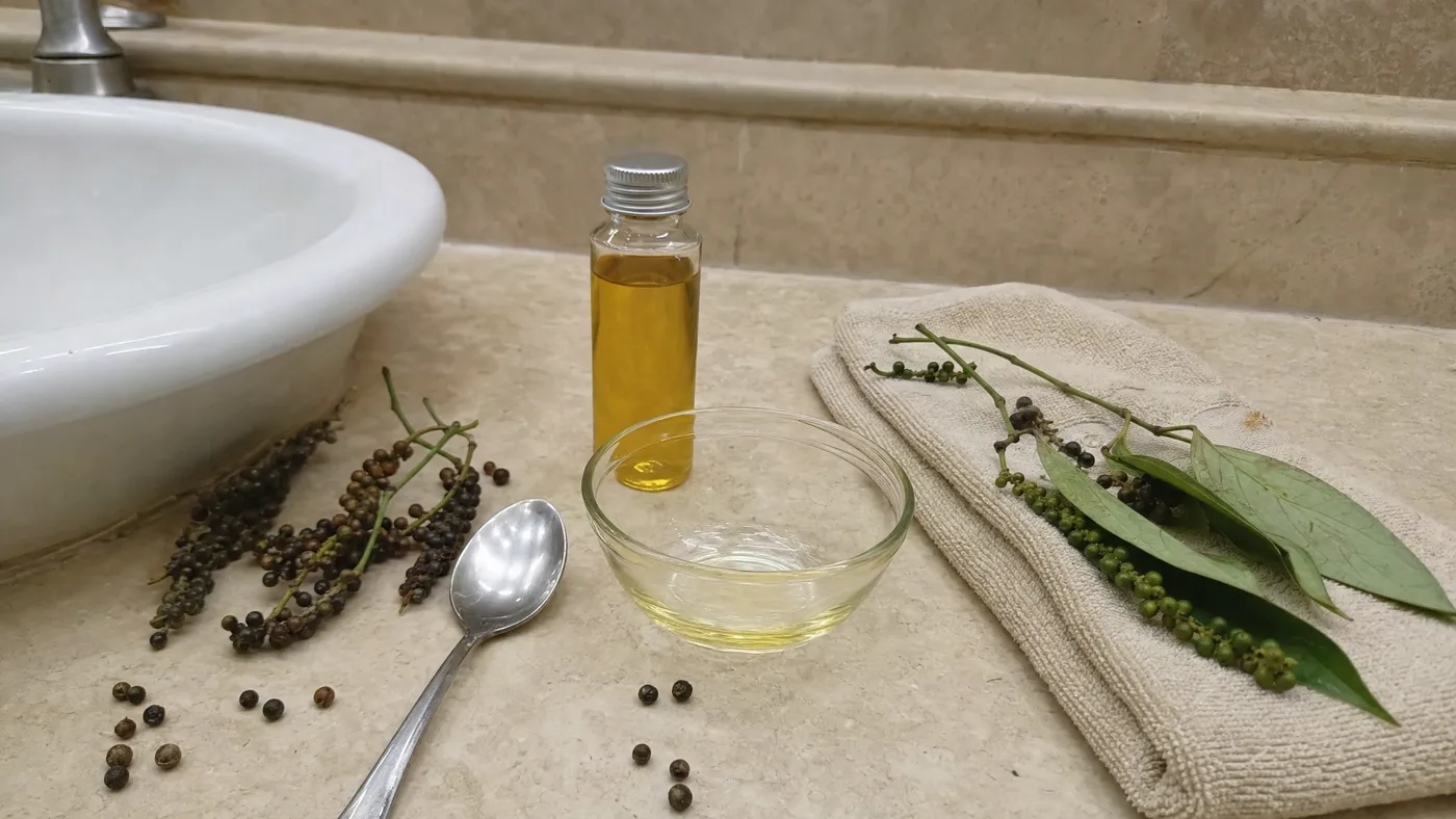Black Pepper Essential Oil for Digestion: Abdominal Massage, Not Ingestion