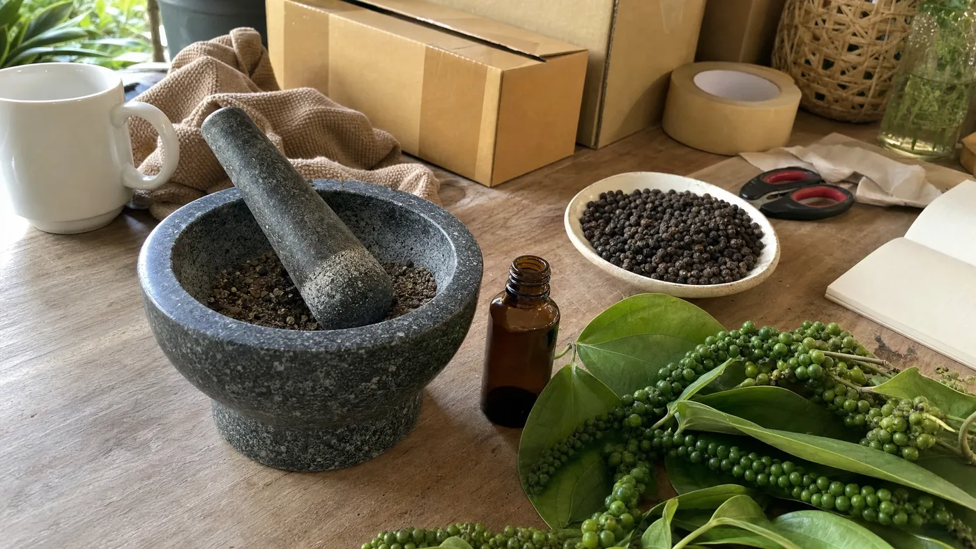 Does Black Pepper Essential Oil Contain Piperine?
